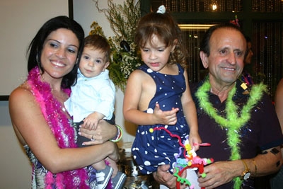 Aniversário de Vitória reúne toda a família 