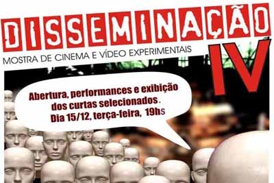 Disseminação IV - Mostra de cinema e vídeos experimentais
