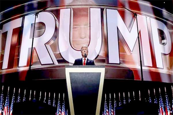 Trump promete uma América para os americanos, em primeiro lugar
