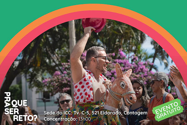 Carnaval fora de época em Contagem: Bloco Pra que ser reto?