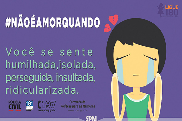 Campanha usa redes sociais contra violência doméstica