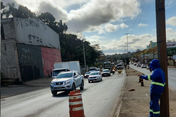 Via Expressa, no Bairro Beatriz, está parcialmente Interditada até 31/7 