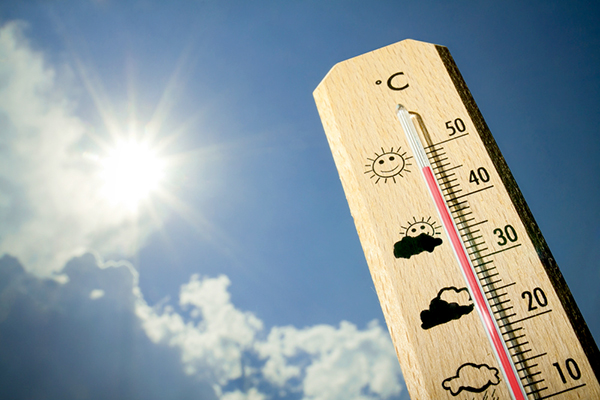 Contagem segue com previsão de calor nos próximos dias