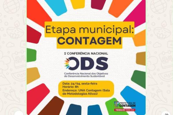 Contagem debate futuro sustentável em Conferência Municipal dos Ods