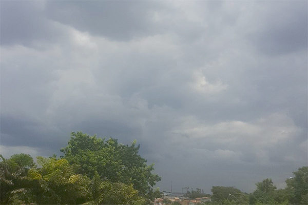 Contagem tem pancadas típicas de verão