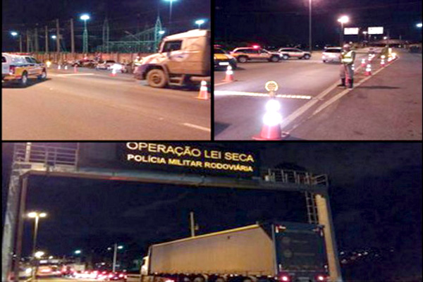 Operação Lei Seca é realizada no Anel Rodoviário