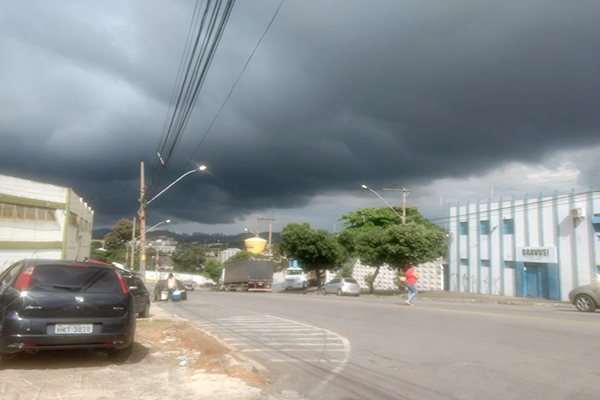Contagem tem previsão de chuva forte nesta quinta-feira