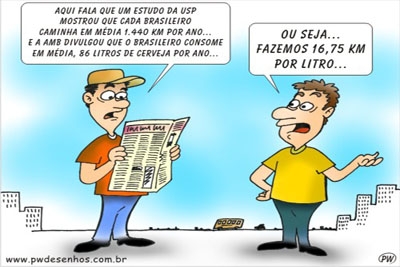 Álcool no carro não compensa, mas só no carro