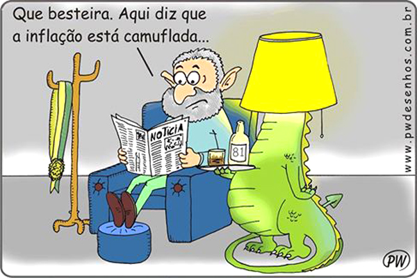 É apenas uma marolinha 