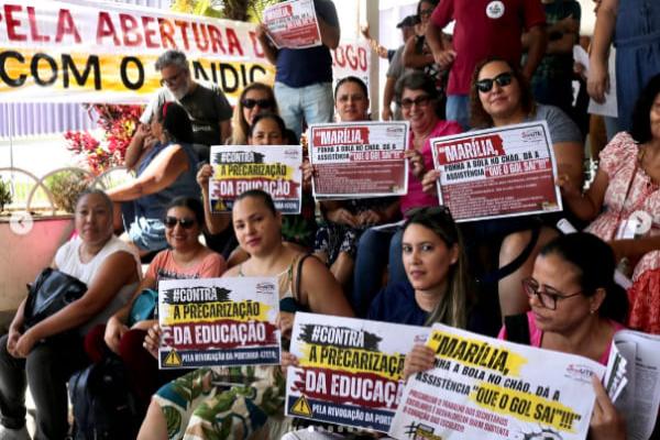 Assembleia pode definir greve dos servidores da educação de Contagem