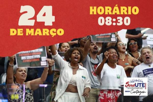 Educação pára e servidores fazem vigília na Câmara Municipal de Contagem