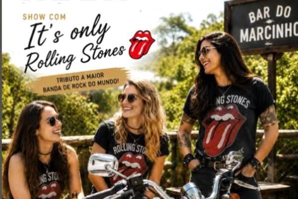 Banda It’s Only Rolling Stones no Bar do Marcinho, em Macacos