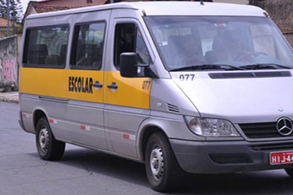 Transporte escolar terá cadeirinha para crianças