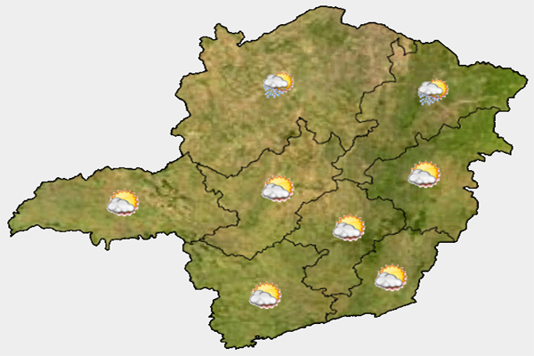Temperatura volta a cair em Contagem