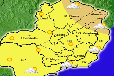 Fim de semana com temperaturas em elevação