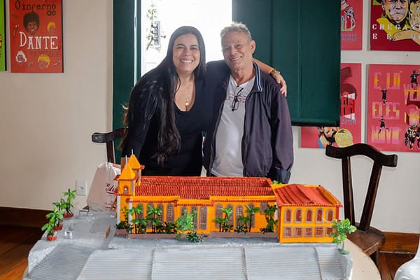 Maquete da Igreja Matriz de São Gonçalo é doada ao município 