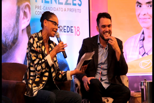 Marina Silva vem a Contagem e oficializa a pré-candidatura de Káka Menezes