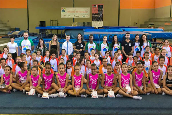 Ginástica de Trampolim de Contagem renova patrocínio