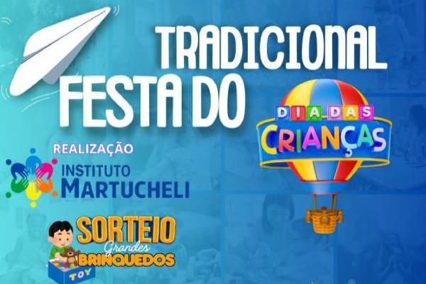 Chegou a tradicional Festa das Crianças do Instituto Martucheli