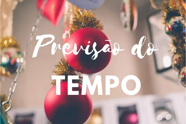 Confira a previsão do tempo para o Natal em Contagem
