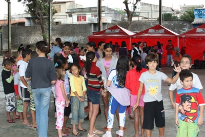 Manhã de lazer na Vila São Paulo
