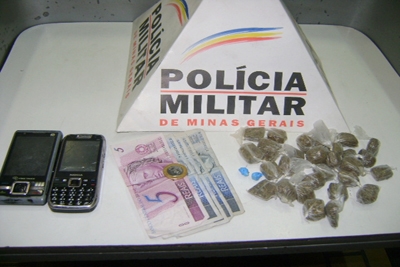 Suspeitos de tráfico são presos em Contagem