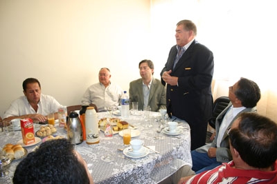 Newton Cardoso visita a Câmara Municipal de Contagem