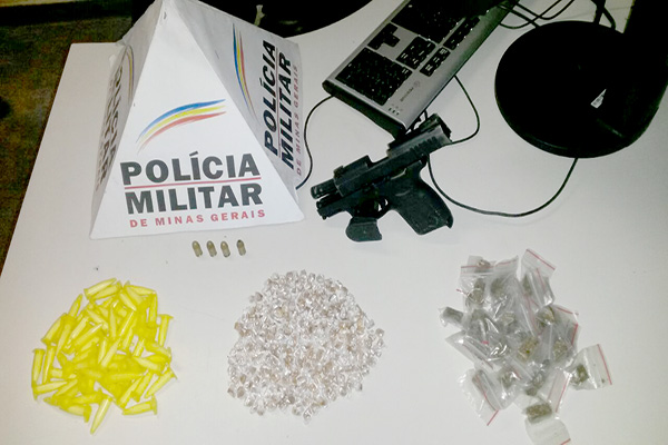 Homem é preso com TV de 50 polegadas furtada, em Contagem