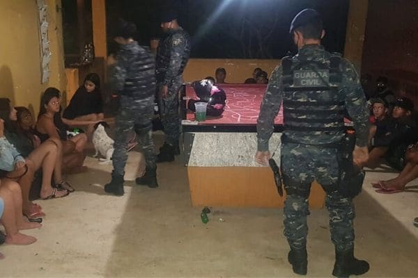 Baile funk é encerrado pela Guarda Civil de Contagem