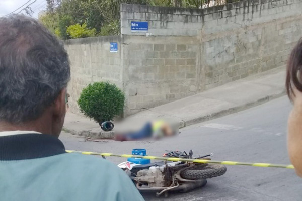 Linha chilena mata motociclista em Contagem