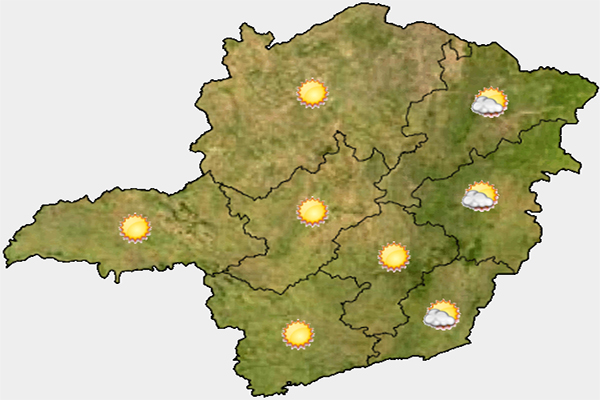 Inverno tem temperaturas elevadas e tempo seco em Contagem