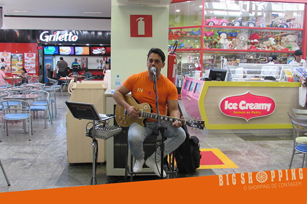 Programação musical de agosto do Big Shopping começa no dia 2