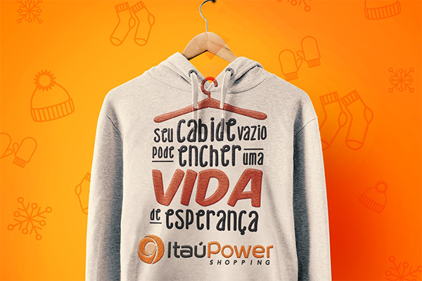Campanha do Agasalho do ItaúPower segue até dia 30