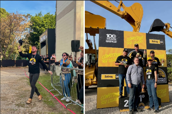 Sotreq realiza 5ª etapa regional do Desafio Mundial de Operadores Caterpillar