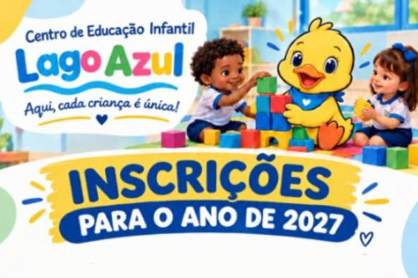 C.E.I. Lago Azul abre inscrições para vagas de 2027 em Contagem