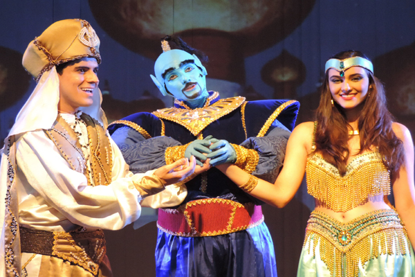 Musical “Aladim e o Gênio da Lâmpada” fica em BH até início de março