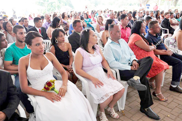 Inscrições estão abertas para 4º Casamento Coletivo de Contagem