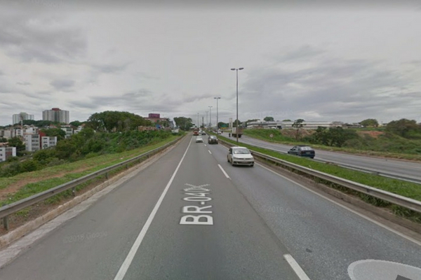 Acidente interdita BR-040 próximo a Contagem