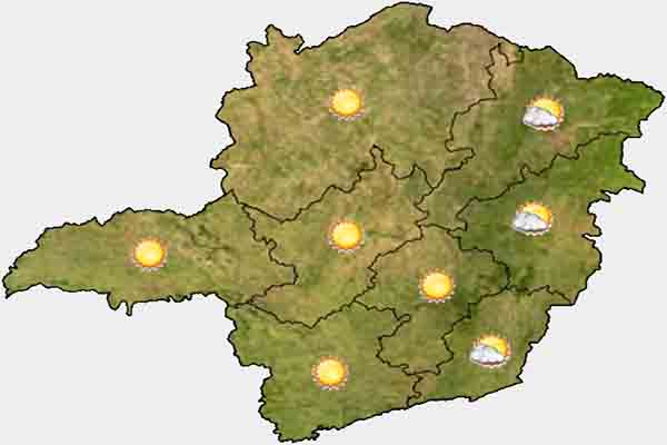 Previsão de frio pela manhã e à noite, em Contagem