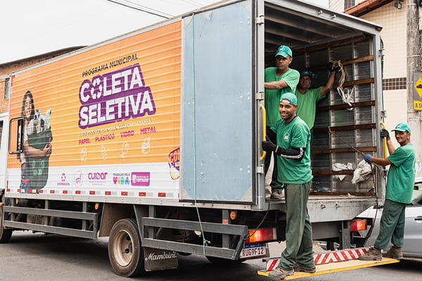 Coleta seletiva é ampliada em Contagem
