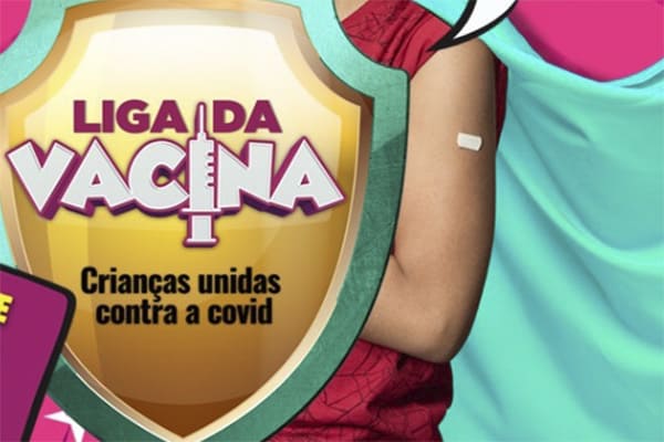 Contagem cria campanha para estimular imunização de crianças contra a Covid-19