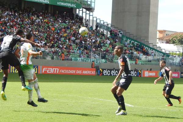 América descuida e Atlético vence por 1 a 0