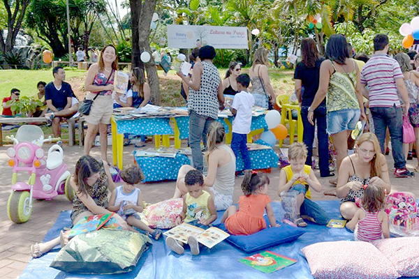 Rotary Club de Contagem promove dia de leitura