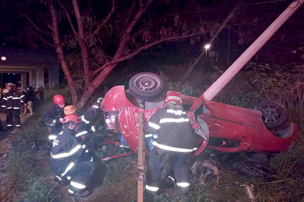 Acidente na Via Expressa tem um morto e dois feridos