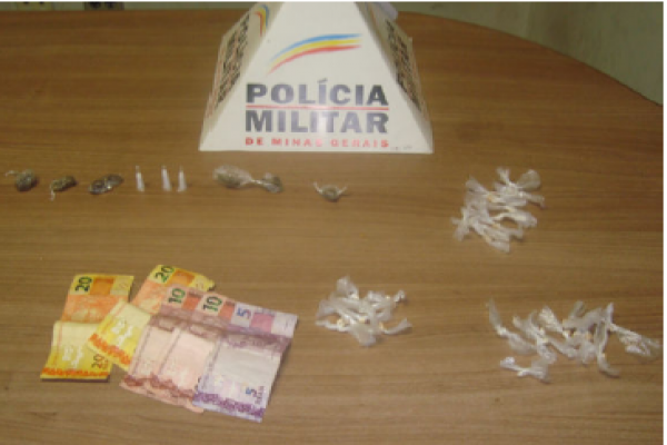 PM apreendem menores suspeitos de assalto e drogas