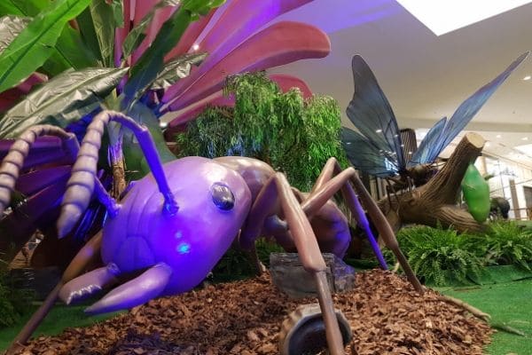 Exposição traz insetos gigantes a Contagem