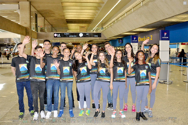 Atletas de Contagem participam de campeonato na Colômbia