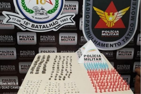 PM apreende drogas dentro de condomínio no Parque Maracanã