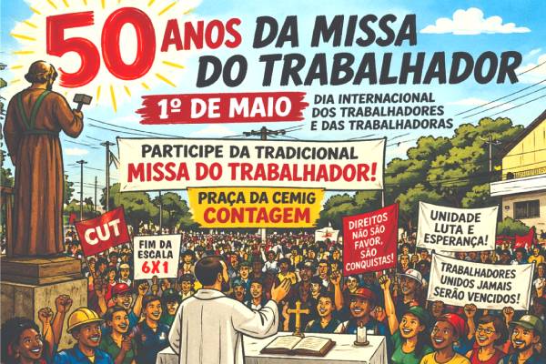 Missa do trabalhador em Contagem completa 50 anos