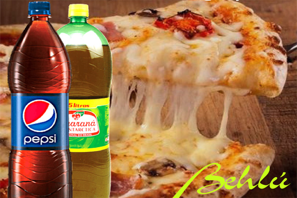 Concorra a uma pizza gigante + refrigerante